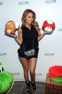 Adrienne Bailon Nintendo hosts Wii U Experience in New York City on June 27, 2012 