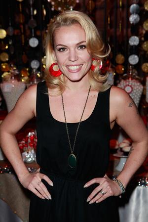 Agnes Bruckner Hollyscoop / REV NewMedia 2012 Holiday Party At Pink Taco Sunset Strip (Dec 7, 2012) 