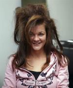 Agnieszka Radwanska at the player beauty bar at the Australian Open in Melbourne January 21-2013 
