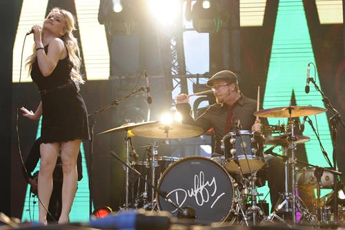 Aimee Anne Duffy performs live at the Genoa MTV Day 2008 on September 13, 2008