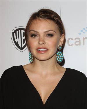 Aimee Teegarden premiere of the 1st social series Aim High held at Trousdale on October 18, 2011 