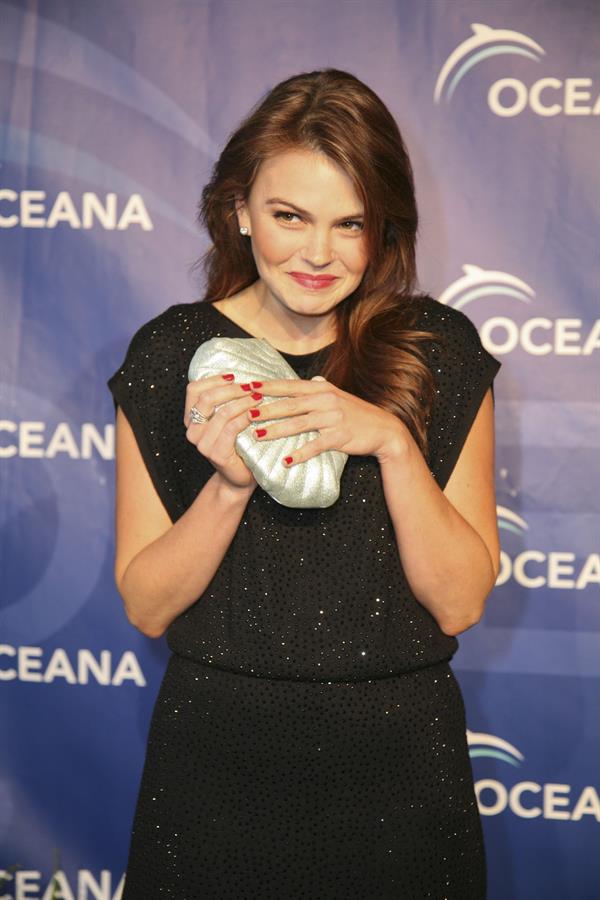 Aimee Teegarden annual Oceana Seachange Summer party at Villa di Songi 01.10.11 