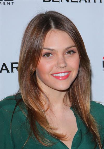 Aimee Teegarden screening of Beneath the Darkness in Los Angeles on January 4, 2011