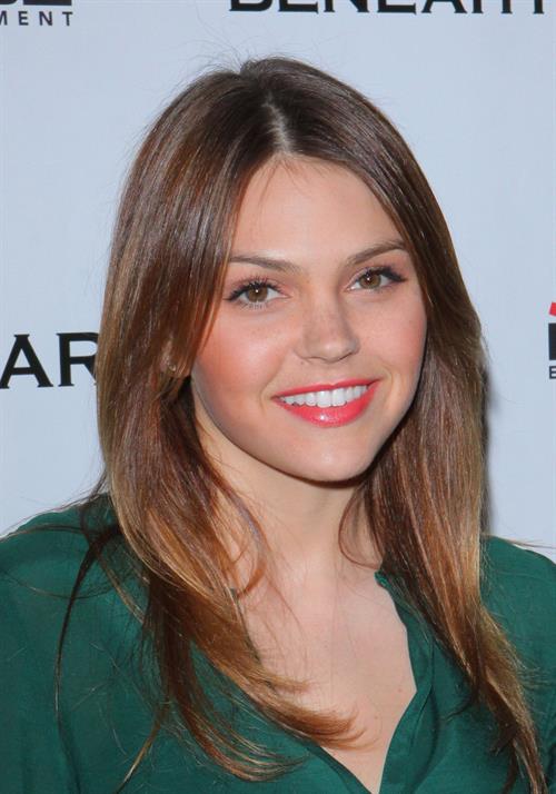 Aimee Teegarden screening of Beneath the Darkness in Los Angeles on January 4, 2011