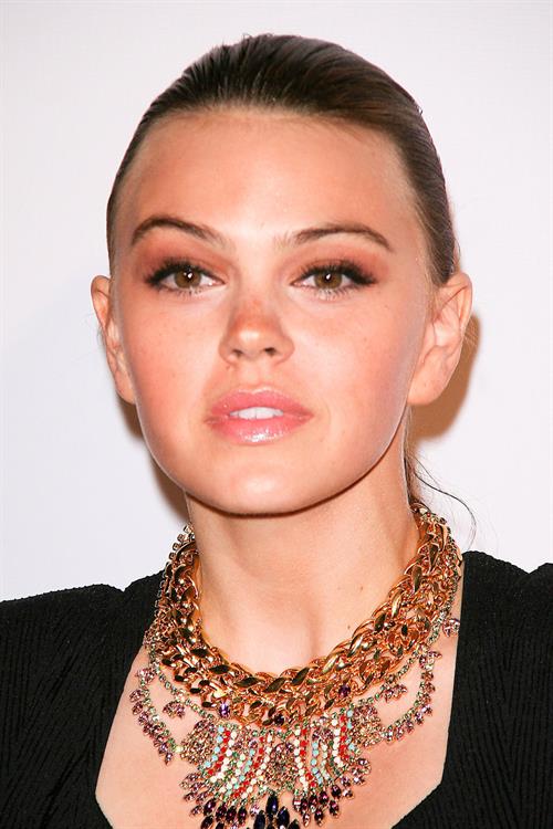 Aimee Teegarden 9th annual Teen Vogue Hollywood party at Paramount Studios on September 23, 2011 