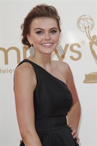 Aimee Teegarden 63rd annual Primetime Emmy Awards held at Nokia Theatre in Los Angeles on September 18, 2011