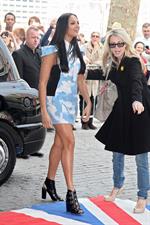 Alesha Dixon - arriving at Britain's Got Talent studios - London March 22, 2012