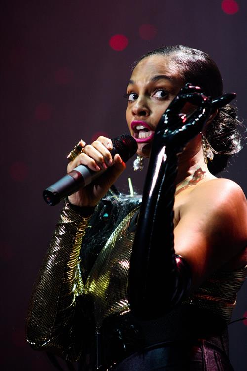 Alesha Dixon - Radio city concert on August 15, 2010