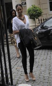 Alesha Dixon - Out in London on July 4, 2012