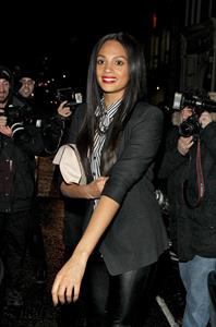 Alesha Dixon - Nobu Berkley in London on April 19, 2012