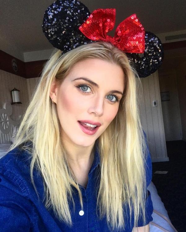 Ashley James taking a selfie