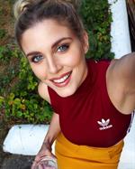 Ashley James taking a selfie