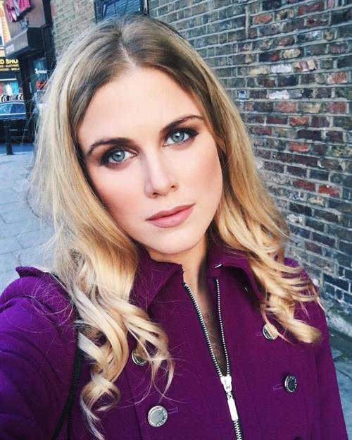 Ashley James taking a selfie