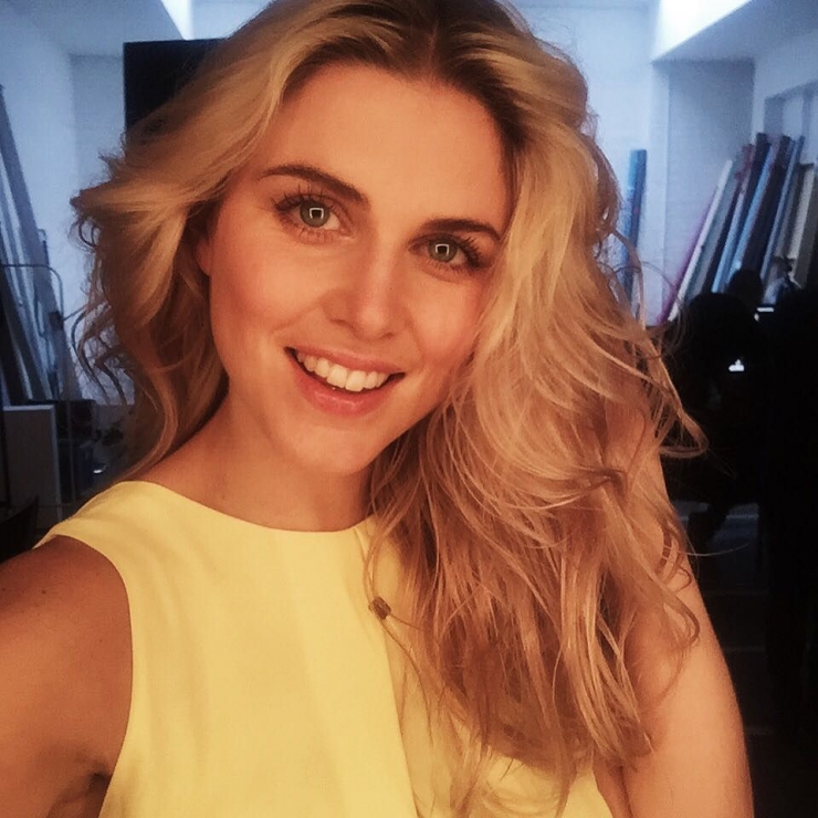 Ashley James taking a selfie