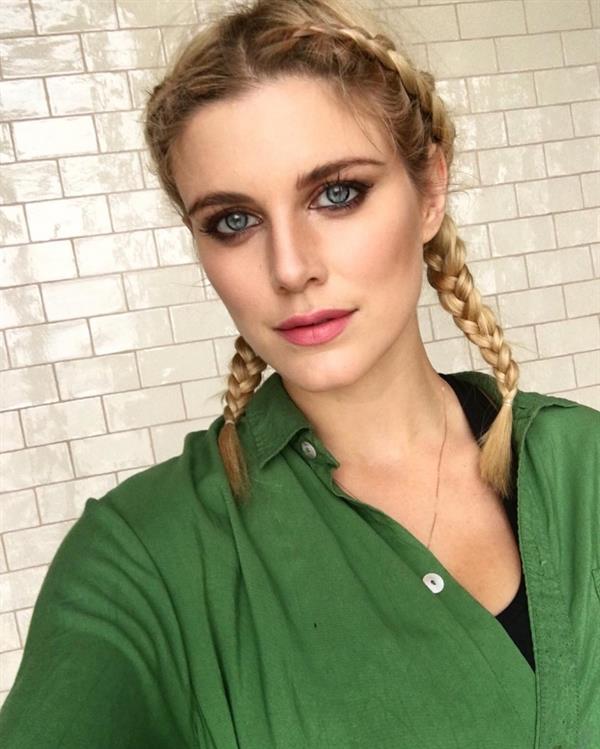 Ashley James taking a selfie