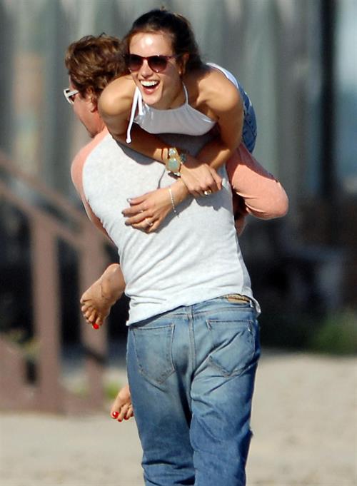 Alessandra Ambrosio Pictures Alessandra Ambrosio at Malibu Beach on May 29, 2011