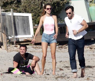 Alessandra Ambrosio at Malibu Beach on May 29, 2011
