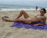 Adrianne Curry in a bikini