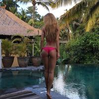 Ekaterina Zueva in a bikini - ass