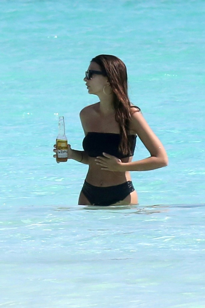Emily Ratajkowski in a bikini