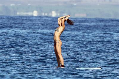 Alex Morgan bikini candids in Hawaii 12/19/12 