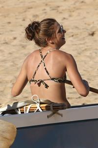 Alex Morgan bikini candids in Hawaii 12/19/12 