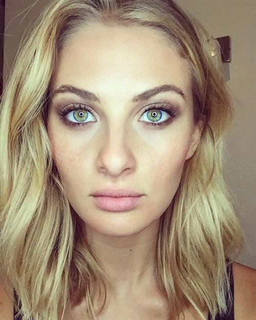 Selena Weber taking a selfie