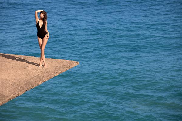 Katarina Ivanovska in a bikini