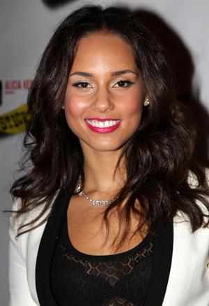 Alicia Keys attends the Stick Fly Broadway opening night 08.12.11 