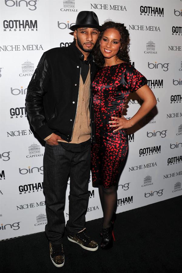 Alicia Keys hosts Gotham Magazine Annual Gala on March 15, 2010