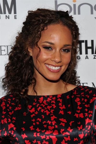 Alicia Keys hosts Gotham Magazine Annual Gala on March 15, 2010