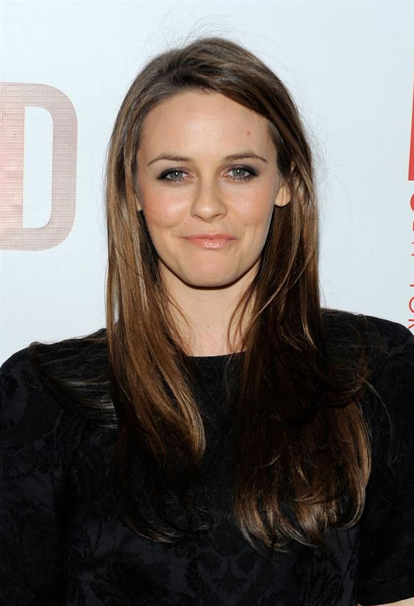 Alicia Silverstone broadway attends the opening of Red at the John Golden theatre on April 1 2010 in New York 