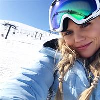 Hilde Osland taking a selfie