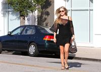 Ali Larter outside Byron and Tracey Salon Beverly Hills 12.07.11 