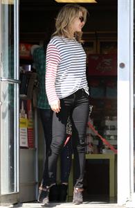 Ali Larter at the dog groomers in Los Angeles 10/22/13  