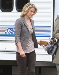 Ali Larter Filming 'You're Not You' in Los Angeles (November 15, 2012) 