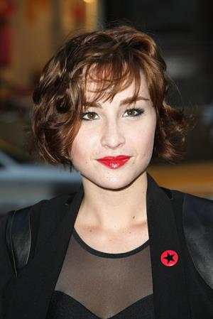 Allison Scagliotti - The Romantics NYC Premiere 9/7/10  