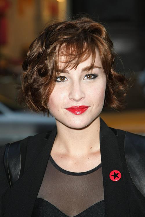 Allison Scagliotti - The Romantics NYC Premiere 9/7/10  