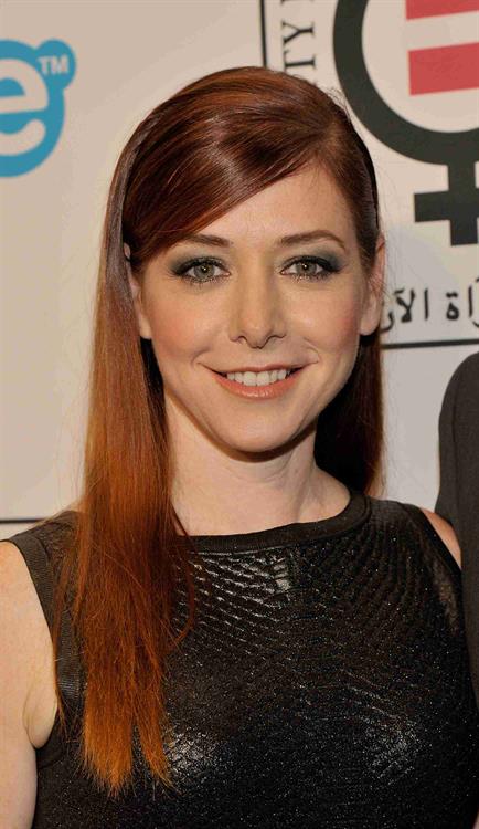 Alyson Hannigan attends Make Equality Reality Event 11/4/13