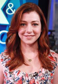 Alyson Hannigan visits Fox Friends July 18, 2011 