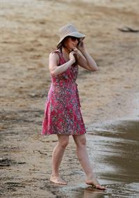 Alyson Hannigan on set American Reunion on July 23, 2011 