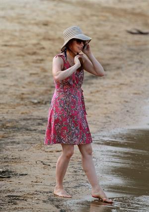 Alyson Hannigan on set American Reunion on July 23, 2011 