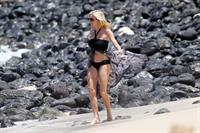 Camille Grammer in a bikini