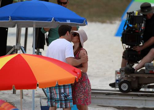 Alyson Hannigan on set American Reunion on July 23, 2011 