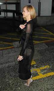 Amanda Holden TV studios in London on 2-5-2012