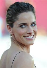 Amanda Peet the X Files I Want to Believe world premiere in Hollywood 