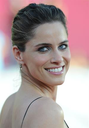 Amanda Peet the X Files I Want to Believe world premiere in Hollywood 