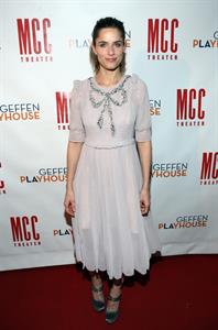 Amanda Peet at The Break of Noon opening night on November 22, 2010 