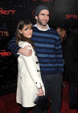 Amanda Peet the Spirit premiere in Los Angeles 