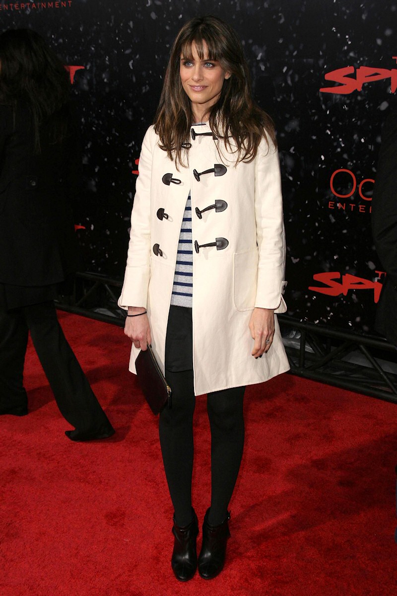 Amanda Peet the Spirit premiere in Los Angeles 